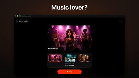 App preview for Mac: the Library on a Mac screen.